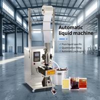 Machine d'emballage automatique électrique pour petits sachets en plastique, idéale pour l'emballage de bain de bouche, de sirop et de liquides pour bâtonnets glacés - Vente chaude