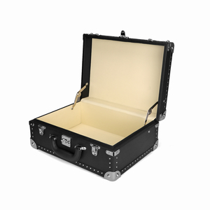 Étui de toilette de poche en cuir véritable de luxe rétro haut de gamme bagages d'affaires en plein air pour le travail voyage valise de rangement moderne - Product Image 4