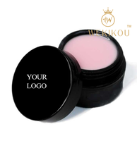 Gel de construction transparent nude 185 séries 48 couleurs OEM en gros, gel d'extension d'ongles UV LED pour salon de manucure et manucure DIY