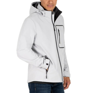 Achetez une veste softshell pour homme de qualité supérieure, fabriquée directement en usine, personnalisée, à capuche, écologique, pour la randonnée, dernière collection, imperméable - Product Image 3