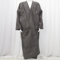 Manteau Bisht Arabe d'Hiver Homme OEM de Haute Qualité Bisht Farwa pour la Prière en Polyester pour Adultes Pardessus en Fourrure Écologique