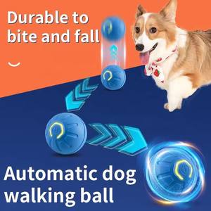 Pelota Inteligente para Perros, Recargable, con Diseño de Dibujos Animados, Realista, que Salta y Rueda, para Entrenamiento, Auto-movimiento, Interactiva, para Interiores, con Gravedad - Product Image 5