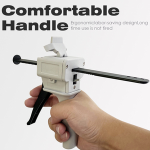 Pistola Dispensadora Manual de 30cc 55cc, Pistola de Pegamento Ergonómica, Herramienta Aplicadora de Adhesivo para Uso Industrial - Product Image 1