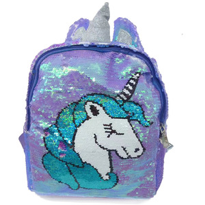 2020 più nuovo shiny glitter Carino Unicorn Zaino Sacchetti Sacchetto di Scuola del fumetto insieme per i bambini delle ragazze - Product Image 2