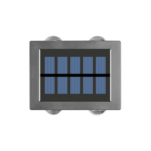 Lampe solaire murale extérieure carrée à LED 12 V, étanche, éclairage de jardin et de patio pour la décoration de villa - Product Image 1