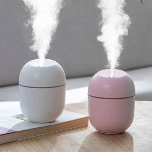 220ML USB Water Refill Spray <b>Humidifier</b> Color Lights Super Fog Portable Small Air <b>Humidifier</b> for Home Bedroom Office Car Kitchen - Product Image 1