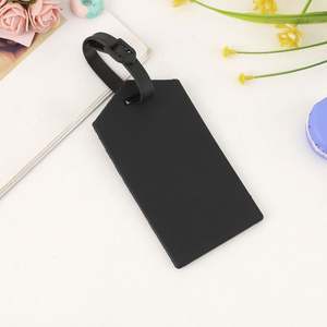 Offre spéciale étiquette de bagage en PVC à la mode avec nom pour les voyages de vacances - Product Image 2