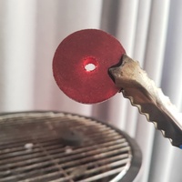 40mm avec trou central Charbon inflammable Noir Encens sans fumée Narguilé Charbon de bois
