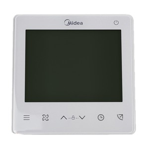รีโมทคอนโทรลเครื่องปรับอากาศ Midea รุ่น KJR-86J2BK แบบ WiFi และแบบใช้สาย พร้อมฟังก์ชั่นทำความสะอาดตัวเอง สำหรับเครื่องปรับอากาศแบบรวมศูนย์ - Product Image 1