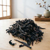 Thé Oolong Da Hong Pao traditionnel chinois torréfié au charbon, Thé de roche Wuyi, Goût intense, Thé Oolong fermenté en feuilles, Sac en vrac