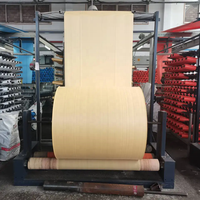 Rouleau de tissu tissé en PP vierge à 100 % de notre usine chinoise, toile tissée en polypropylène pour la fabrication de sacs d'emballage pour riz, engrais et ciment
