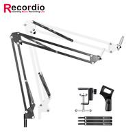 Support mural professionnel GAZ-35 pour microphone, support de microphone réglable pour studio d'enregistrement et jeux