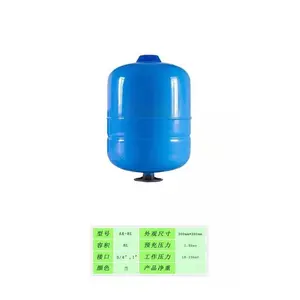 China fabricante bomba de água mini 8l-10bar tanque de pressão de diafragma