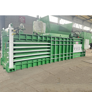Horizontal Hydraulic Balers for Compressing Waste Clothing and <b>Paint</b> Buckets, Sold at Low Prices by the Factory. - Product Image 3