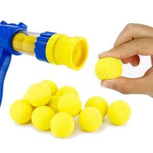 Bomba de Energía Atómica para niños, juguete de pistola de tiro de bala, bola de espuma suave EVA alimentada por aire - Product Image 2