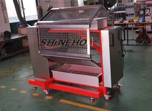 Shineho Best-Selling Made In China Moderne Ontwerp Commerciële Houtskool Kip Rotisserie Machine