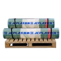 Netwrap Weiß Grün Rot Kunden spezifisch 64''X9000 'Cornstalk Ballen netz Allround Ballen presse Maschine Matched Net Wrap