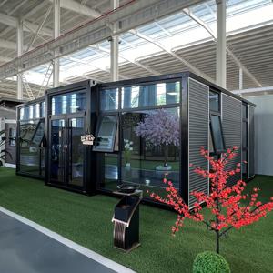 Casa contenedora prefabricada moderna personalizable con construcción duradera, construcción rápida y casas de recipientes de diseño modular portátiles - Product Image 1