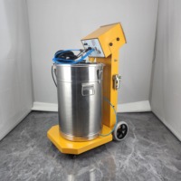 Línea de Producción de Recubrimiento en Polvo con Componentes PLC de Alta Demanda, Nuevo Pulverizador Electrostático con Doble Pantalla Digital, Fácil de Operar