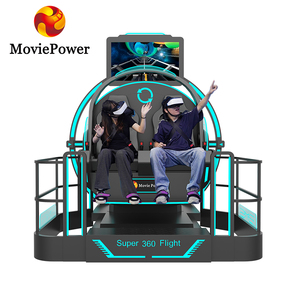 Vr 360 simulatore di volo montagne russe sedile piattaforma di realtà virtuale 9d vr macchina arcade sedia volante - Product Image 1