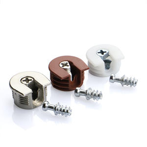 Armoire en alliage de zinc 3 en 1 connecteur de meubles support d'étagère connecteur de verrouillage à came - Product Image 6