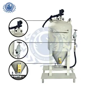 CE Certification Surface Cleaning Sandblaster JD 400D/W JD 600D/W JD 1000D/W Mobile Sandblasting Machine Wet