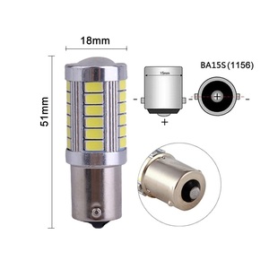 <span class=keywords><strong>Ampoule</strong></span> <span class=keywords><strong>LED</strong></span> <span class=keywords><strong>12V</strong></span> pour <span class=keywords><strong>voiture</strong></span> P21W 1156 1157 BA15S Bay15d, clignotant, feu stop, feu arrière, feu de recul, feu de stationnement, blanc, rouge, ambre, DRL, feu antibrouillard, universel - Product Image 4
