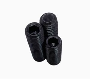 LeGood Vis de réglage à six pans creux en acier au carbone noir de qualité ANSI 12.9 avec pointe coupelle #10-24*3/16 Système métrique - Product Image 4