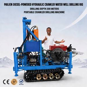 Foreuse hydraulique diesel à bon <span class=keywords><strong>prix</strong></span> pour puits d'eau, machine <span class=keywords><strong>de</strong></span> forage portable <span class=keywords><strong>de</strong></span> 200 m pour projets <span class=keywords><strong>de</strong></span> forage en profondeur - Product Image 3