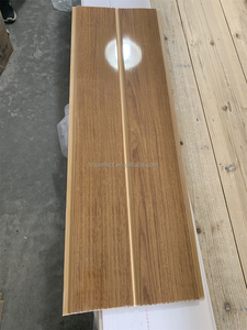 20cmX7mm PVC Color <span class=keywords><strong>de</strong></span> madera <span class=keywords><strong>de</strong></span> alto brillo decorativo cocina Groove Panel <span class=keywords><strong>de</strong></span> pared <span class=keywords><strong>de</strong></span> <span class=keywords><strong>pino</strong></span> - Product Image 4