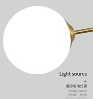Lampu Plafon Modern Molecule Magic Bean dengan 6/8 Lampu, Kuningan Satin, Kaca Chandelier, Termasuk Layanan Pemasangan