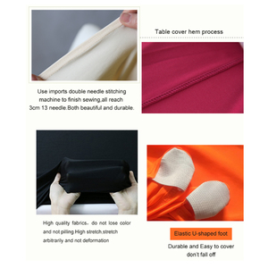 36inch Black <strong>White</strong> <strong>Striped</strong> Round <strong>Table</strong> Cover High Bar Cocktail Bar Stretch Spandex <strong>Table</strong> <strong>Cloth</strong> <strong>Table</strong> Linen - Product Image 3