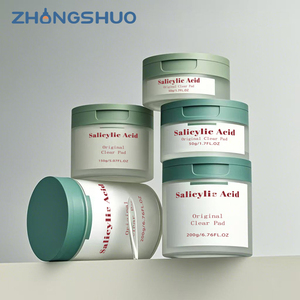 Sang Trọng PP Mỹ Phẩm Lọ Với Lật <span class=keywords><strong>Top</strong></span> Nhựa Mặt Kem Jar Với Muỗng Mực Pad <span class=keywords><strong>Container</strong></span> Với Nhíp 50G 100G 120G 150G - Product Image 5