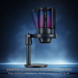 SADES ME6S - Paquete Profesional de Tarjeta de Sonido Eq, Auriculares, Altavoces, Micrófonos USB para Juegos de PC con Soporte - Product Image 6