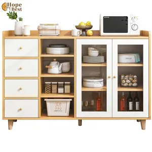 Manufacturers Wholesale Light Luxury Living Room Cabinet Hotel Buffet Kitchen Sideboard Side Cabinet