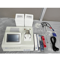Medidor de Contenido de Agua Karl Fischer ZWWS101C, Sensibilidad de 0.1ug, 220V, Alta Precisión, Impresora Térmica Miniatura, Detección de Humedad