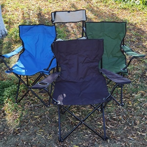 Chaise de jardin pliable légère et durable, structure en fer, tissu Oxford, pour la pêche en rivière, logo personnalisé, fourniture en gros d'usine - Product Image 6