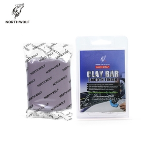 China Hersteller North Wolf 150g Grau Ton Bar Auto Detail lierung Auto Reinigungs geräte Schlüssel funktion in Auto pflege produkten - Product Image 2