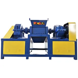 Nhiệm Vụ Nặng Nề Đôi Trục DTV Túi Cây Chi Nhánh Phim Pallet Gỗ Chipper Giấy Shredder