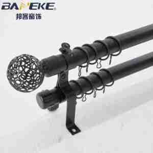 <span class=keywords><strong>Tringle</strong></span> à <span class=keywords><strong>rideau</strong></span> moderne en alliage d'aluminium réglable, 4 mètres, télescopique, double tête de club, haute qualité, durable, longue durée de vie - Product Image 5