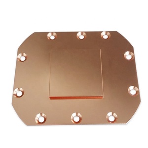 Plaque de refroidissement en cuivre CNC haute puissance personnalisée pour l'industrie des processeurs - Product Image 4