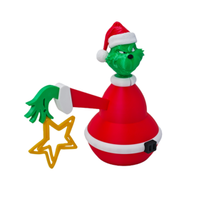 Xuyên biên giới mới giáng sinh grinch di chuyển Dr. suss trang trí nhà kỳ nghỉ trang trí vật liệu PLA cho 4-6Y - Product Image 4