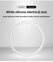 Joint d'étanchéité en silicone transparent, joint torique, étanche à l'eau et à la poussière pour équipements et machines industriels