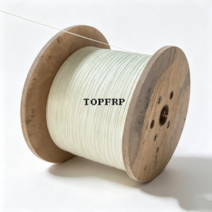 แท่งไฟเบอร์กลาสเสริมแรง GFRP สำหรับสายเคเบิลใยแก้ว ผลิตจากโรงงานในจีน - Product Image 1