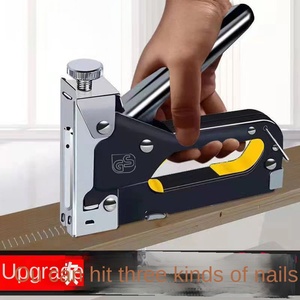 Outil Brad en fer manuel trois-en-un pour meubles à bois ménagers <span class=keywords><strong>cadre</strong></span> Photo alimenté par batterie pour pistolets à clous industriels - Product Image 3