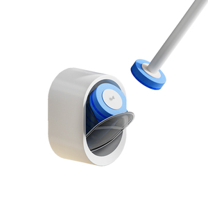 <span class=keywords><strong>Brosse</strong></span> de toilette avec tête remplaçable Conception jetable <span class=keywords><strong>et</strong></span> écologique pour un nettoyage <span class=keywords><strong>hygiénique</strong></span> <span class=keywords><strong>et</strong></span> pratique de la salle de bain - Product Image 1
