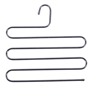 5 Layers Stainless Steel Clothes <b>Hangers</b> S Shape Pants Storage <b>Hangers</b> Clothes Storage Rack Multilayer Storage Cloth <b>Hanger</b> - Product Image 3