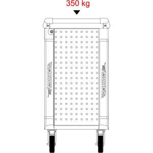 KS TOOLS - 826.7215 RACING line NOIR/ROUGE boîte à outils avec sept tiroirs et 215 outils premium CHARIOTS À OUTILS AVEC ASSORTIMENT - Product Image 4