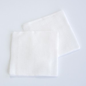 Medmount Médical Chirurgical 100% <span class=keywords><strong>Coton</strong></span> <span class=keywords><strong>Hydrophile</strong></span> Blanchi Blanc Plié/Déplié 7.5 10 Gaze Écouvillon Abdominal avec Radiographie - Product Image 5