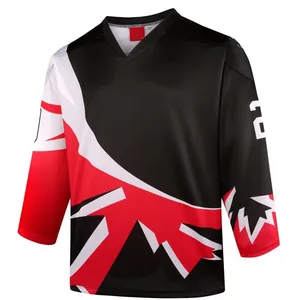 Uniforme de joueurs de hockey sur glace personnalisé/maillots de hockey sur glace pour hommes et femmes avec étiquettes de conception de Logo personnalisées